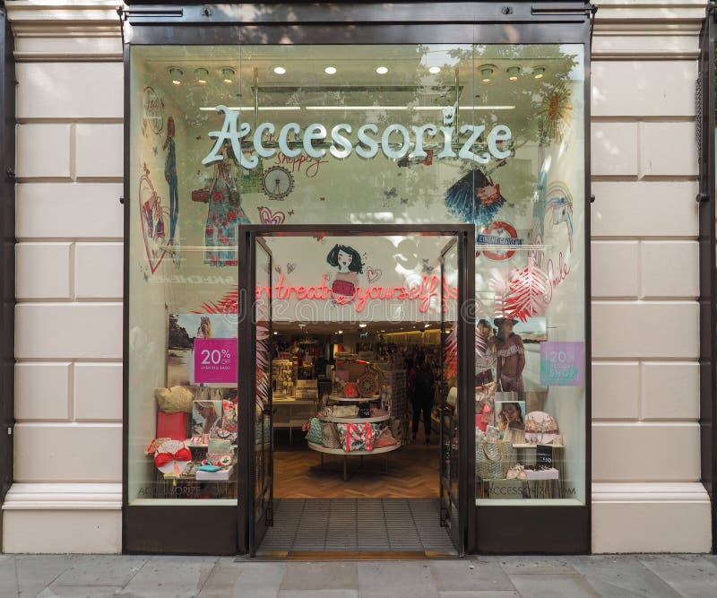 Accessorize Storefront in London Editorial Stock Image - Image of ...