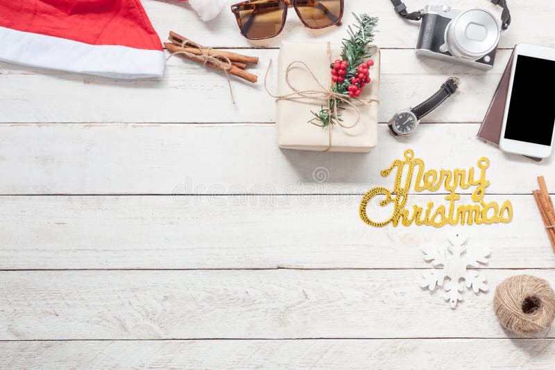 Accessory men & women to travel Christmas and Happy new year concept royalty free stock photo Accessory men & women to travel Christmas and Happy new year concept royalty free stock photo