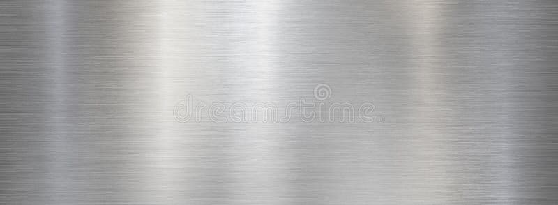 Acciaio o lamiera di alluminio, spazzolato e spazzolato, a secco