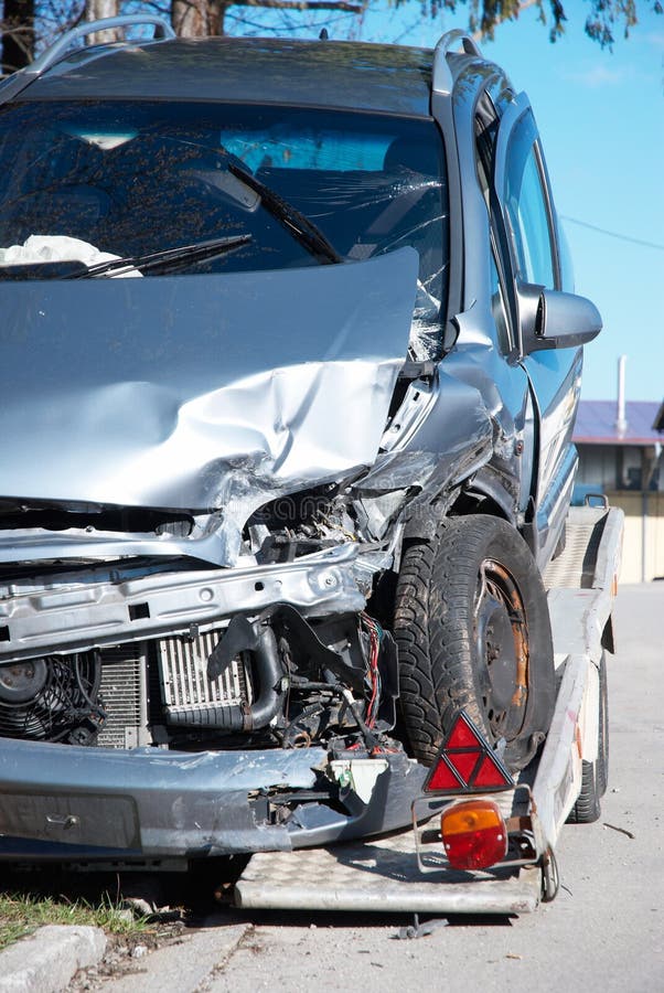 Accident car royalty free stock image