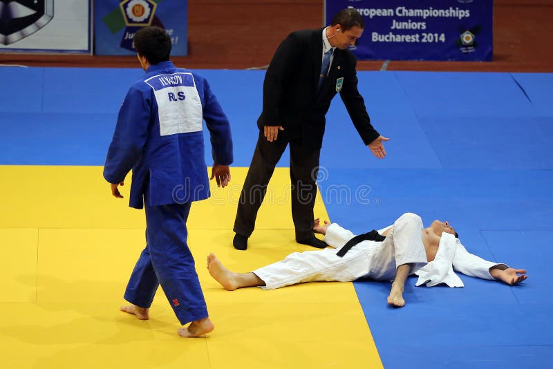 Acción del judo fotos de archivo libres de regalías Acción del judo fotos de archivo libres de regalías