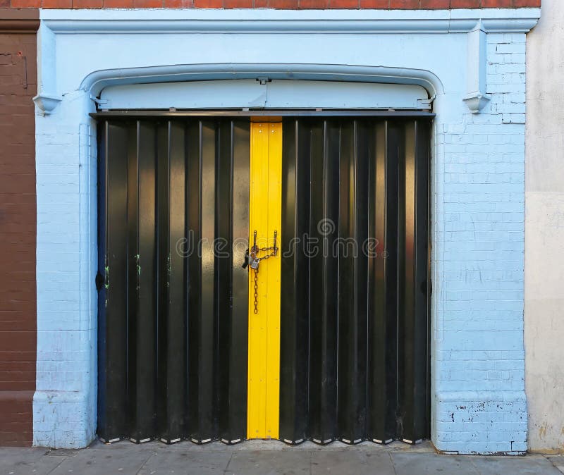Accordion door stock photo. Image of spread, black, strong 26292526