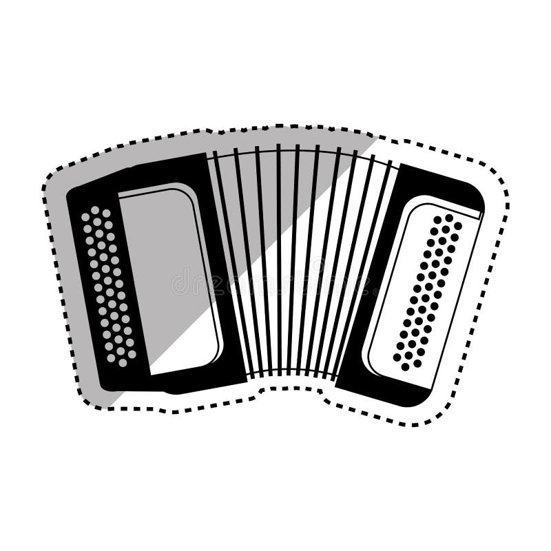 Accordion Icon. Music Instrument. Vector Graphic Stock Vector ...