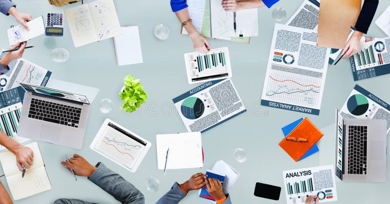 Accounting Analysis Business Statistics Discussion Occupation Pr stock image