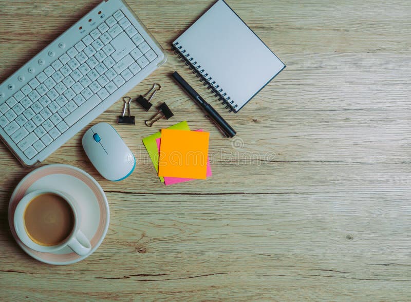 Accounting. Items for Doing Business in the Office in the Composition