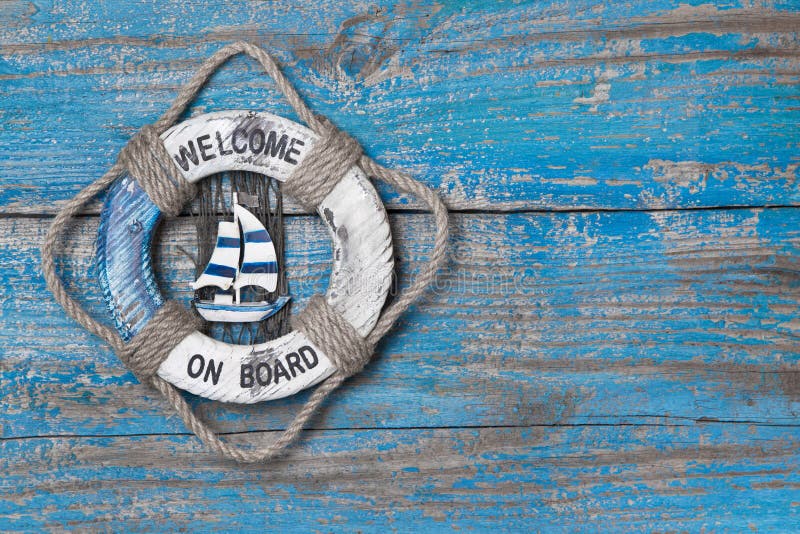 Accueil à bord photo stock Accueil à bord photo stock