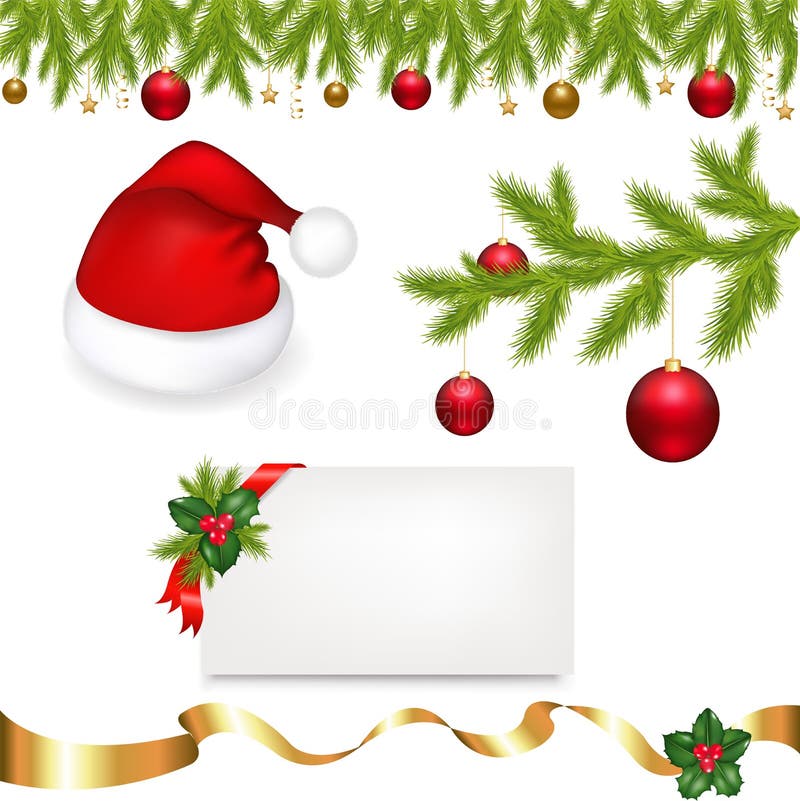 Accumulazione di natale illustrazione di stock Accumulazione di natale illustrazione di stock