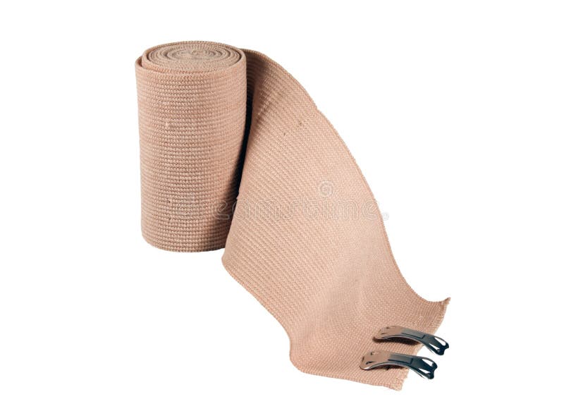 Ace Bandage Isolated with Path Stock Image Image of isolated, path