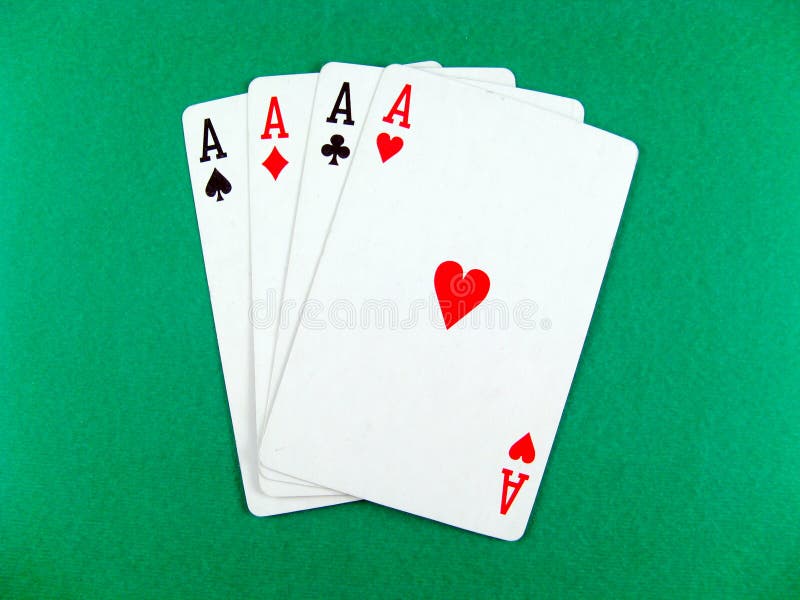 Ace card poker gambling