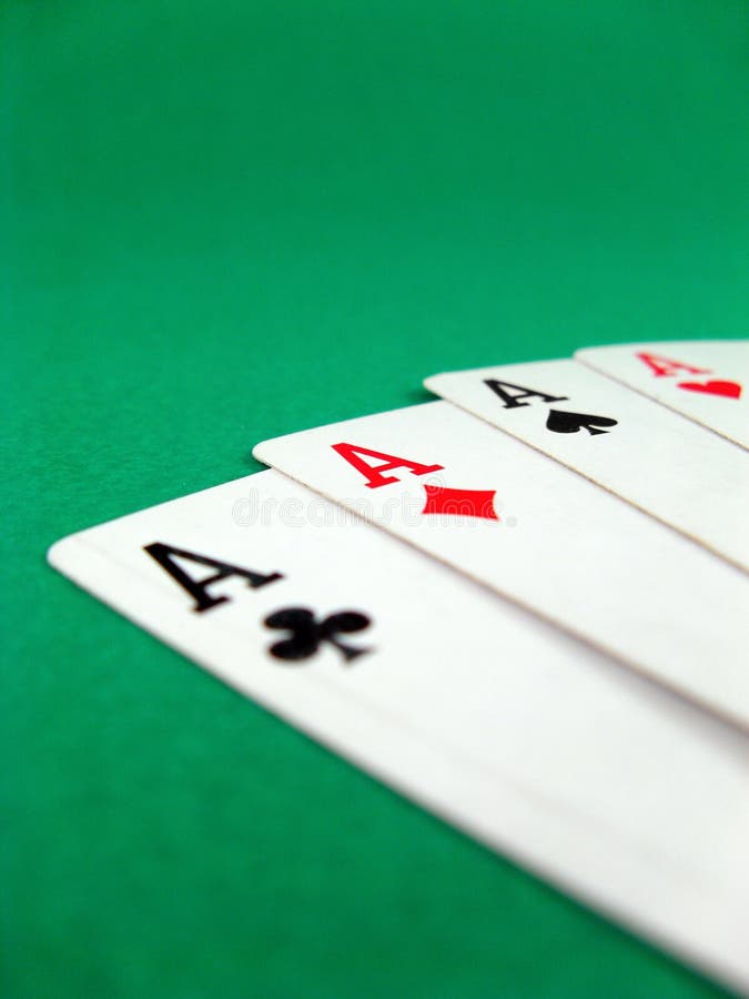 Ace card poker gambling