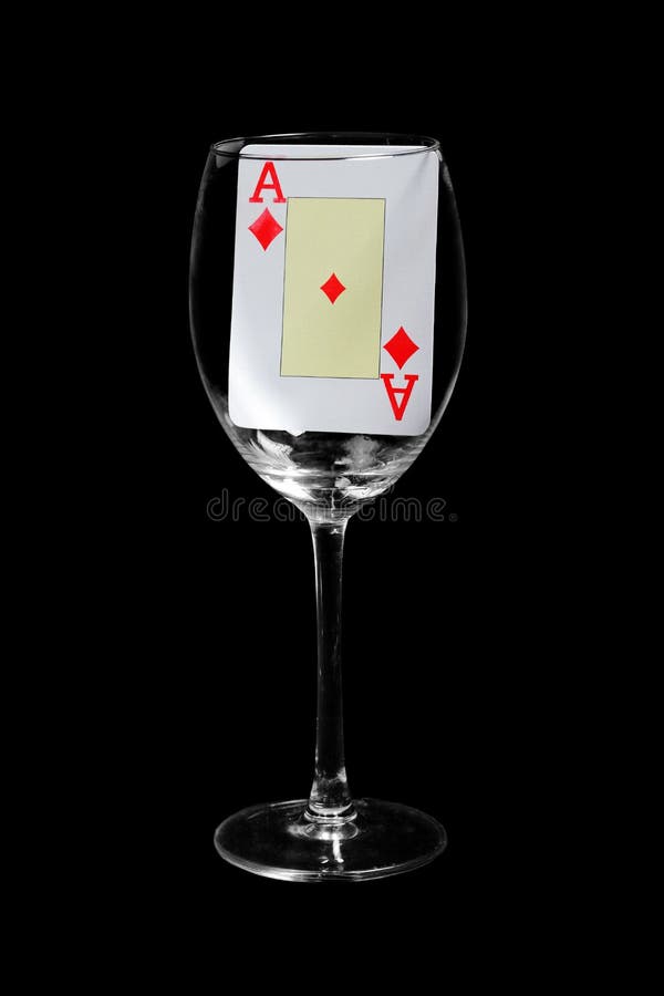 Ace in the glass