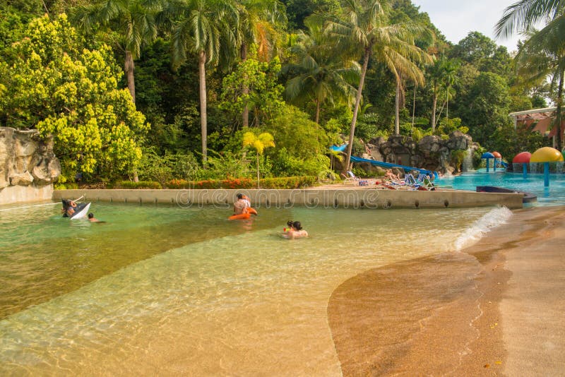 Aceania hotelu e kurort w Langkawi, Malezja obrazy stock