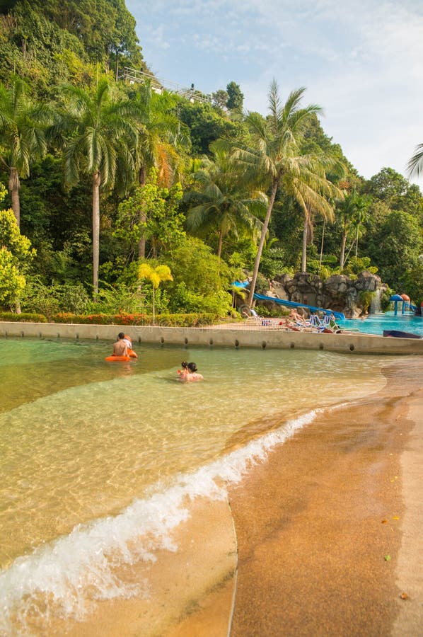 Aceania hotelu e kurort w Langkawi, Malezja zdjęcie stock