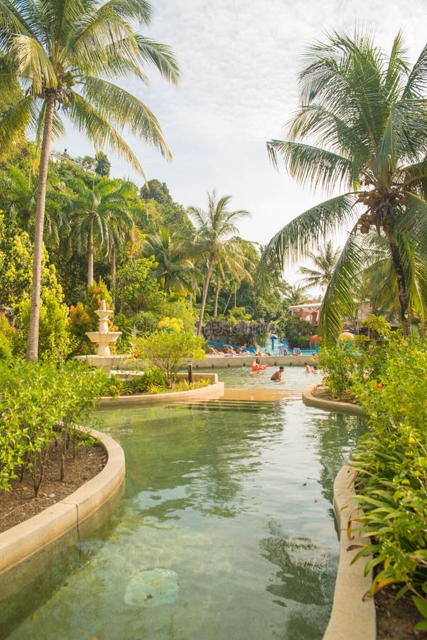 Aceania hotelu e kurort w Langkawi, Malezja zdjęcia stock