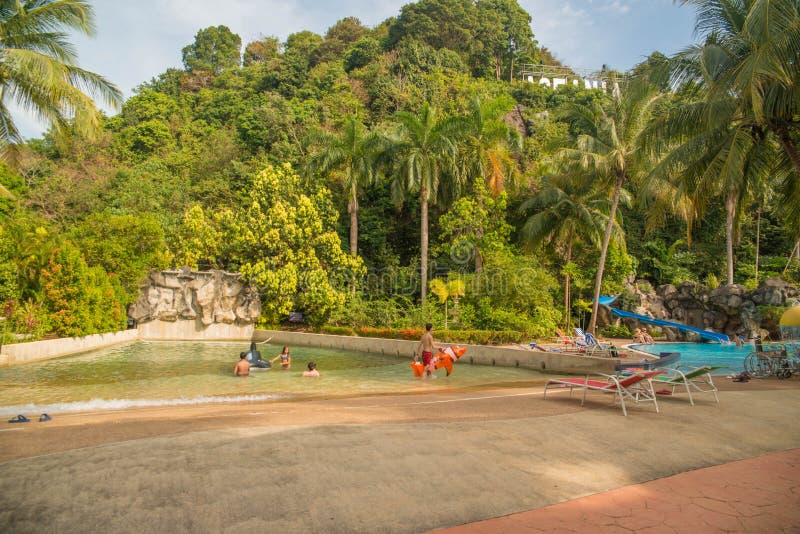 Aceania hotelu e kurort w Langkawi, Malezja zdjęcia royalty free