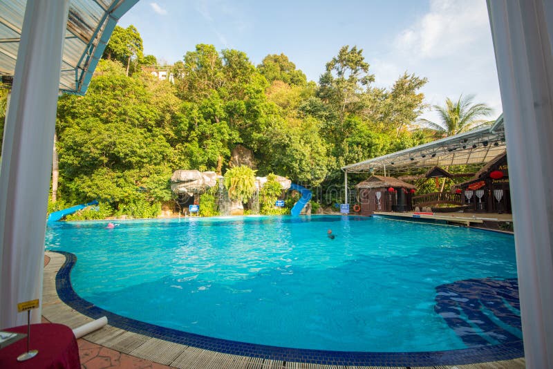 Aceania hotelu e kurort w Langkawi, Malezja zdjęcie royalty free