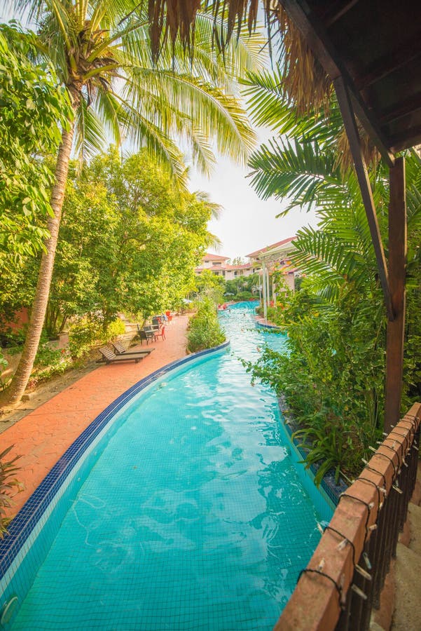 Aceania hotelu e kurort w Langkawi, Malezja zdjęcia stock
