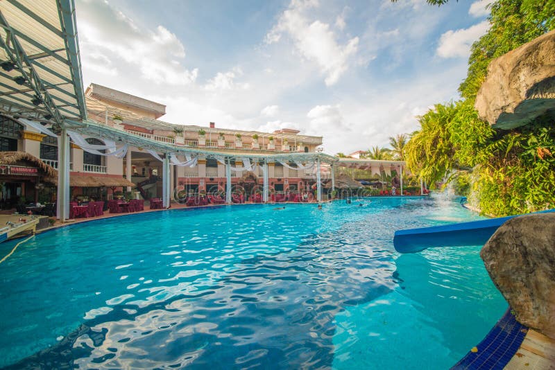 Aceania hotelu e kurort w Langkawi, Malezja zdjęcia stock
