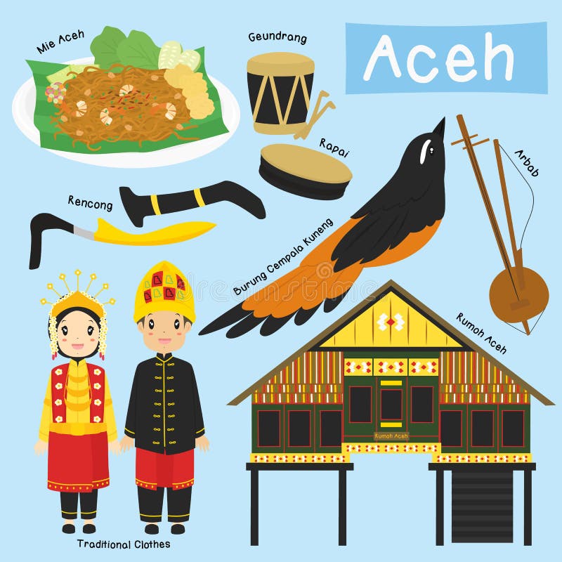 35+ Trend Terbaru Rumah Adat Aceh Vector - My Life Tastes Tasty