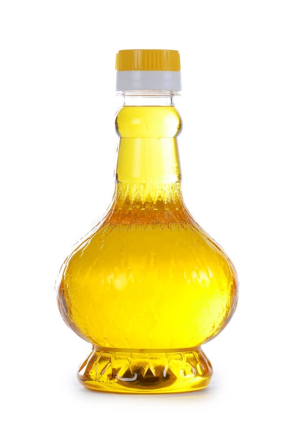 Aceite de oliva en una botella