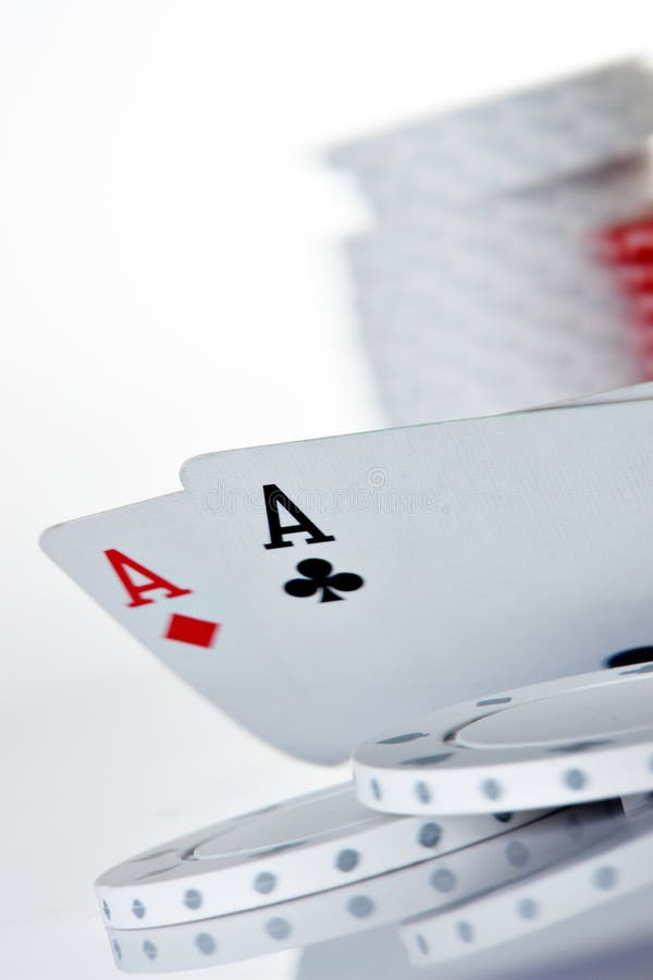 Pocket Aces stock photo. Image of pair, hold, probability 2100706