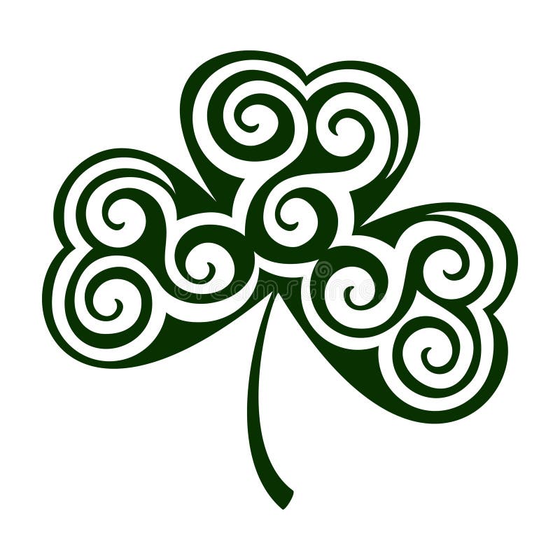 Acetosella dell'ornamentale dell'elemento di taglio del laser di vettore Perfezioni per la st royalty illustrazione gratis Acetosella dell'ornamentale dell'elemento di taglio del laser di vettore Perfezioni per la st royalty illustrazione gratis