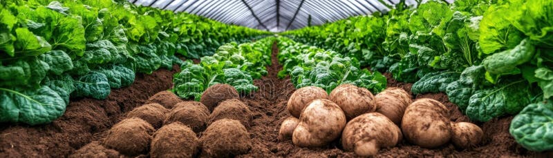 Achieving Consistent Vegetable Harvests A Guide to Balanced Maintenance and Optimized Harvesting Techniques for Abundant Yields vector illustration