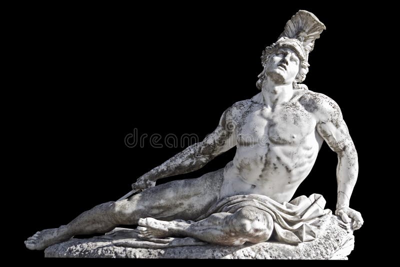 Achilles statue from Achilleion palace at Corfu
