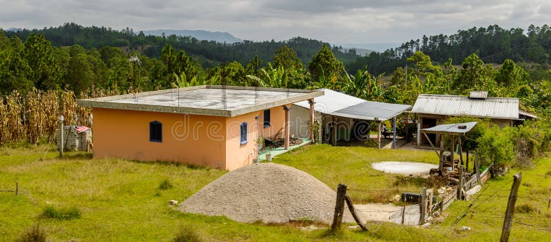 Αρχιτεκτονική της πολιτείας Τσιάπας, Μεξικό στοκ εικόνες