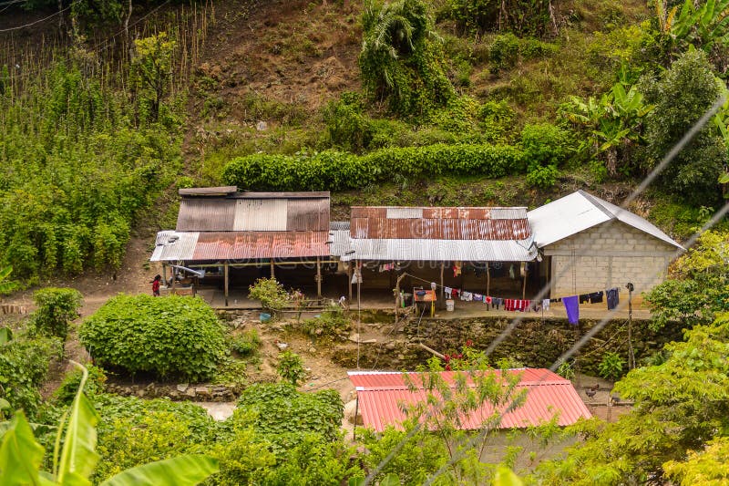 Αρχιτεκτονική της πολιτείας Τσιάπας, Μεξικό στοκ εικόνες