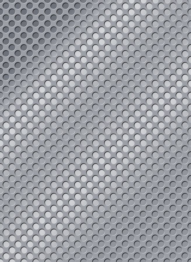 Acier avec trous illustration libre de droits