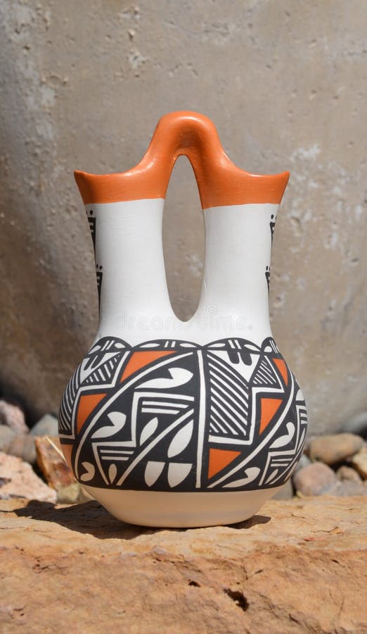 Acoma Garncarstwo obraz stock Acoma Garncarstwo obraz stock
