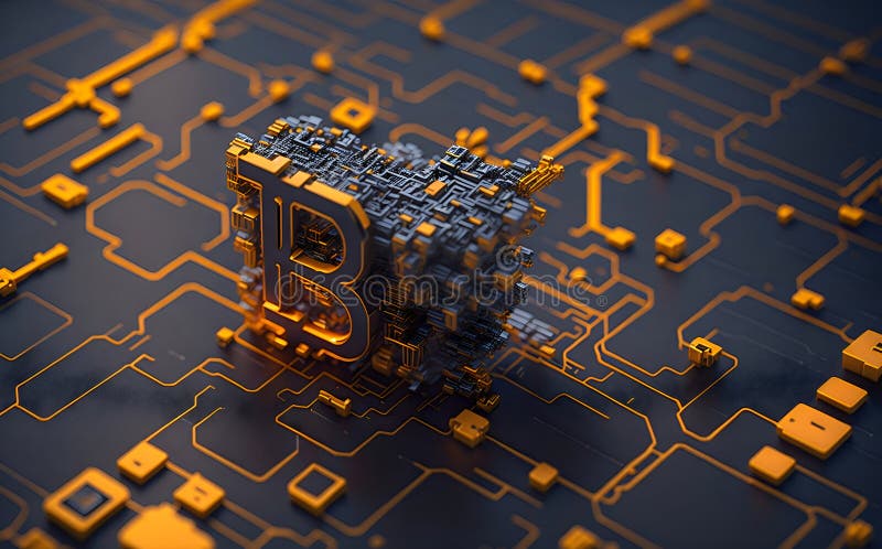 Acoperire împotriva monedelor metalice a criptomonedelor digitale de tip bitcoin împotriva riscurilor împotriva monedelor metalice vector illustration