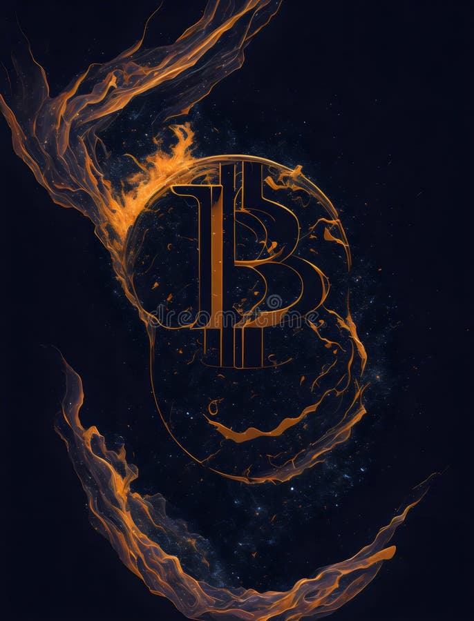 Acoperire împotriva monedelor metalice a criptomonedelor digitale de tip bitcoin împotriva riscurilor împotriva monedelor metalice royalty free illustration