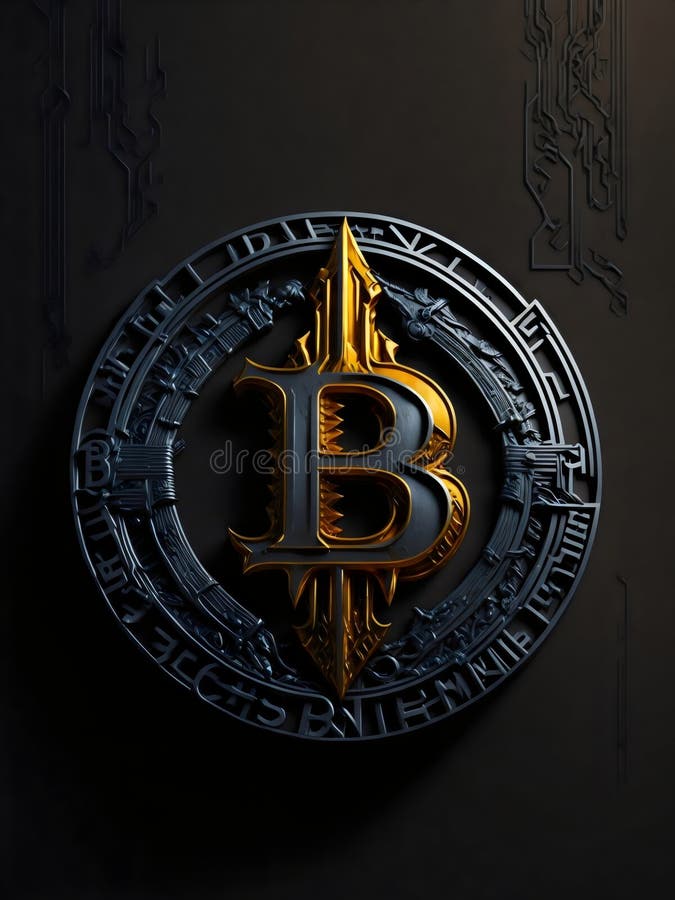 Acoperire împotriva monedelor metalice a criptomonedelor digitale de tip bitcoin împotriva riscurilor împotriva monedelor metalice royalty free illustration