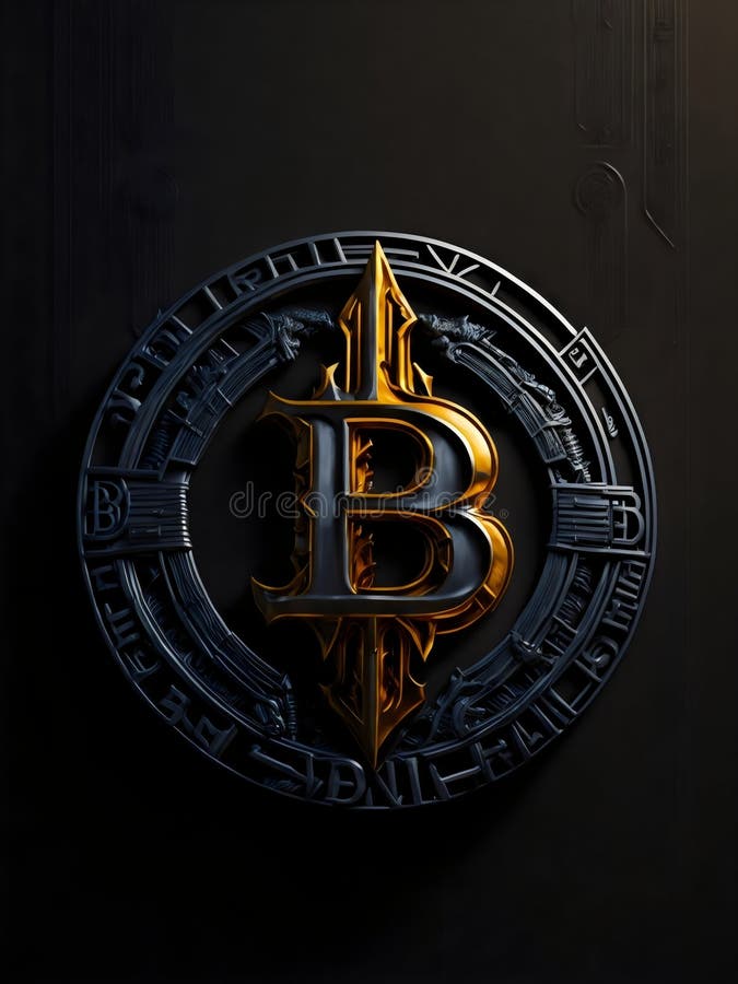 Acoperire împotriva monedelor metalice a criptomonedelor digitale de tip bitcoin împotriva riscurilor împotriva monedelor metalice royalty free illustration