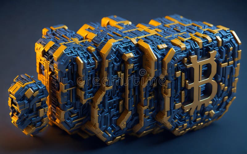 Acoperire împotriva monedelor metalice a criptomonedelor digitale de tip bitcoin împotriva riscurilor împotriva monedelor metalice stock illustration