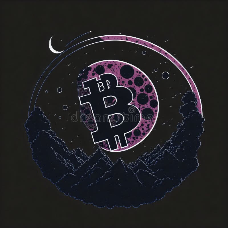 Acoperire împotriva monedelor metalice a criptomonedelor digitale de tip bitcoin împotriva riscurilor împotriva monedelor metalice vector illustration