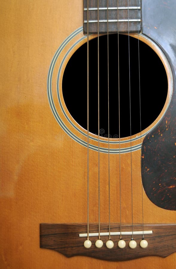 Acoustic Guitar royalty free stock image