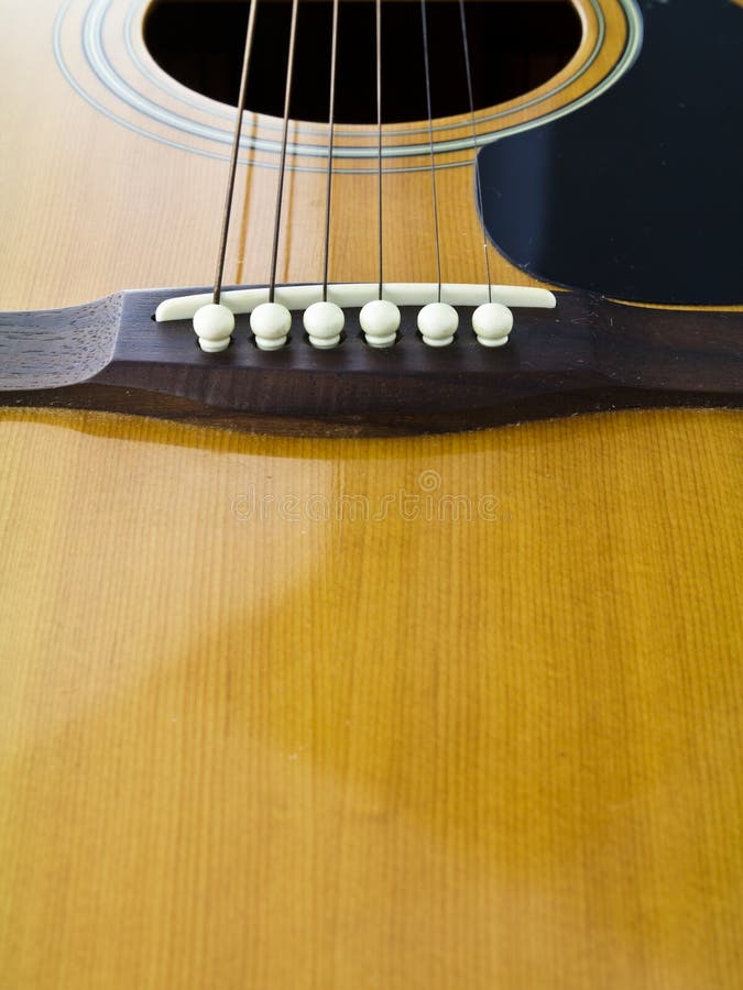 Acoustic guitar royalty free stock image
