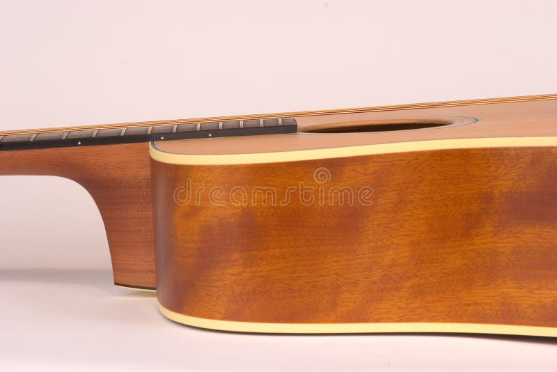 Acoustic Guitar Body And Heel Picture. Image 1331223