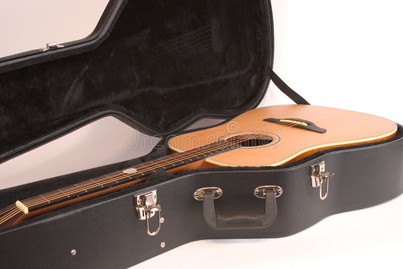 Acoustic Guitar and Case