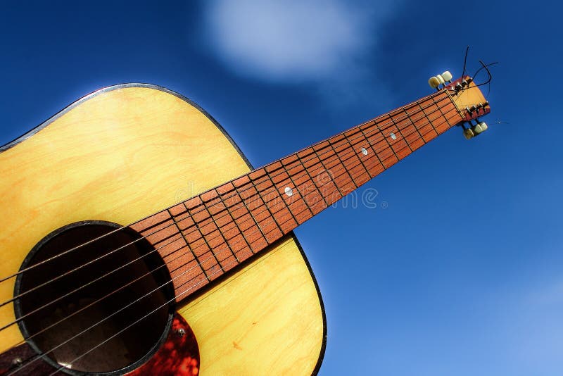 Acoustic Guitar Instrument Classical Music Stock Photo Image of