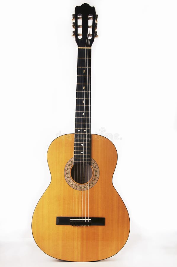 Acoustic Spanish Classical Guitar Stock Image Image of strings