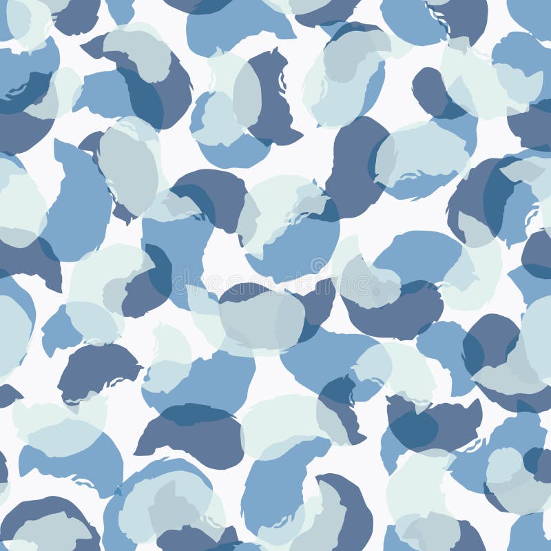 Acquerello Rose Leave Shades di vettore nel fondo senza cuciture blu del modello illustrazione vettoriale Acquerello Rose Leave Shades di vettore nel fondo senza cuciture blu del modello illustrazione vettoriale