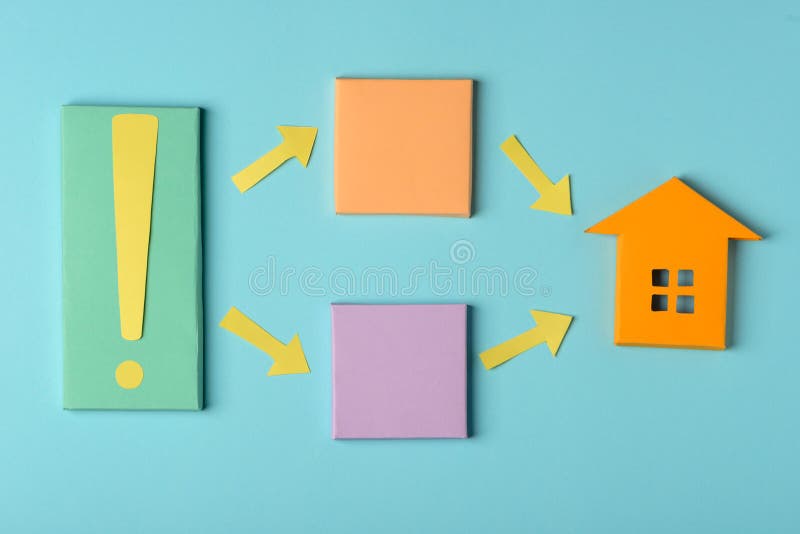 Acquisto dello schema domestico immagine stock Acquisto dello schema domestico immagine stock