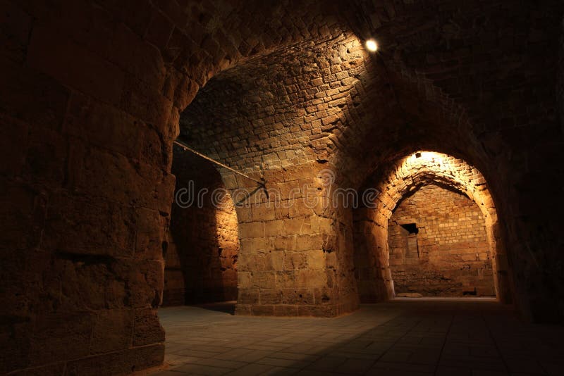 Acre knight templar castle