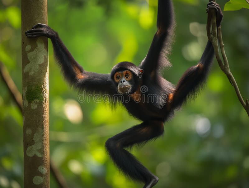 Macaco Aranha Selva - Gráfico vetorial grátis no Pixabay - Pixabay