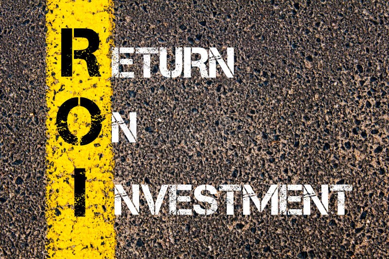 Acronym ROI - Return On Investment