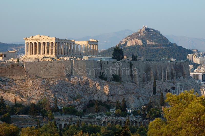 Acropolis, famous landmark in Athens,Greece